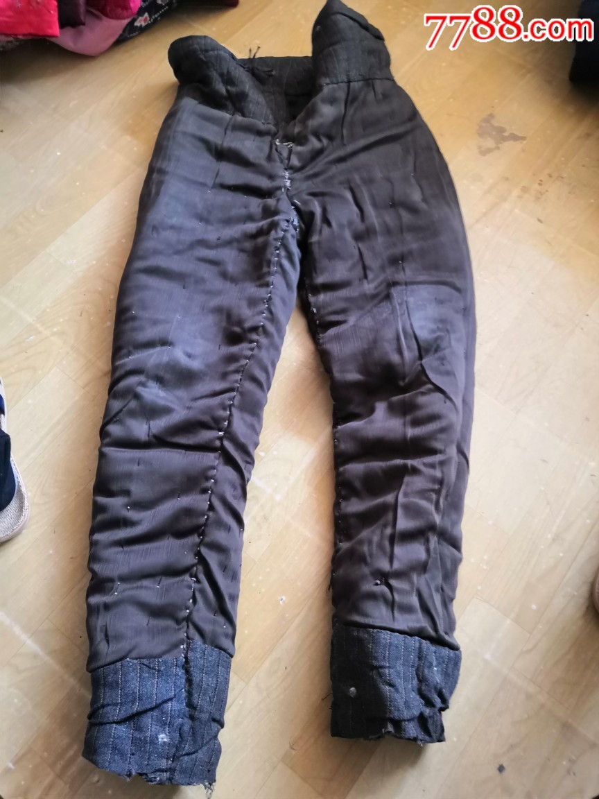 六七八十年代老旧衣服旧棉裤7件1
