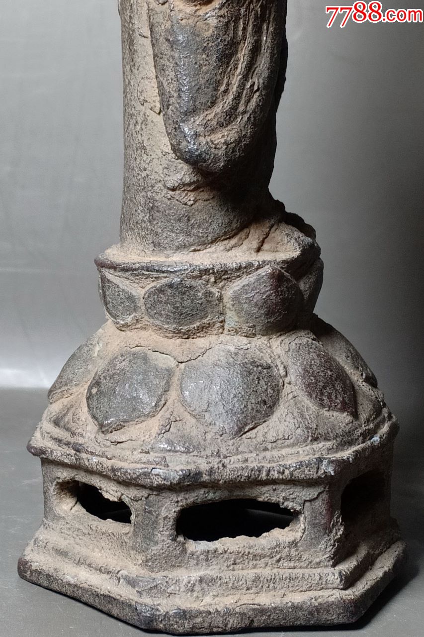 辽金阿难立像-铜像/铜佛像-7788琉璃收藏