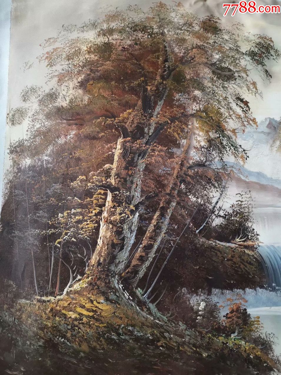 山水风景油画