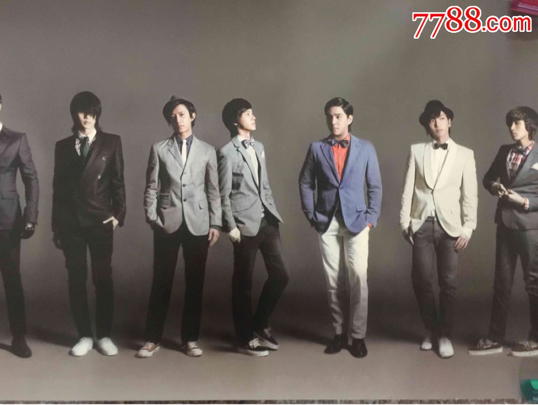 韩国原版superjuniorsorrysorry专辑官方海报