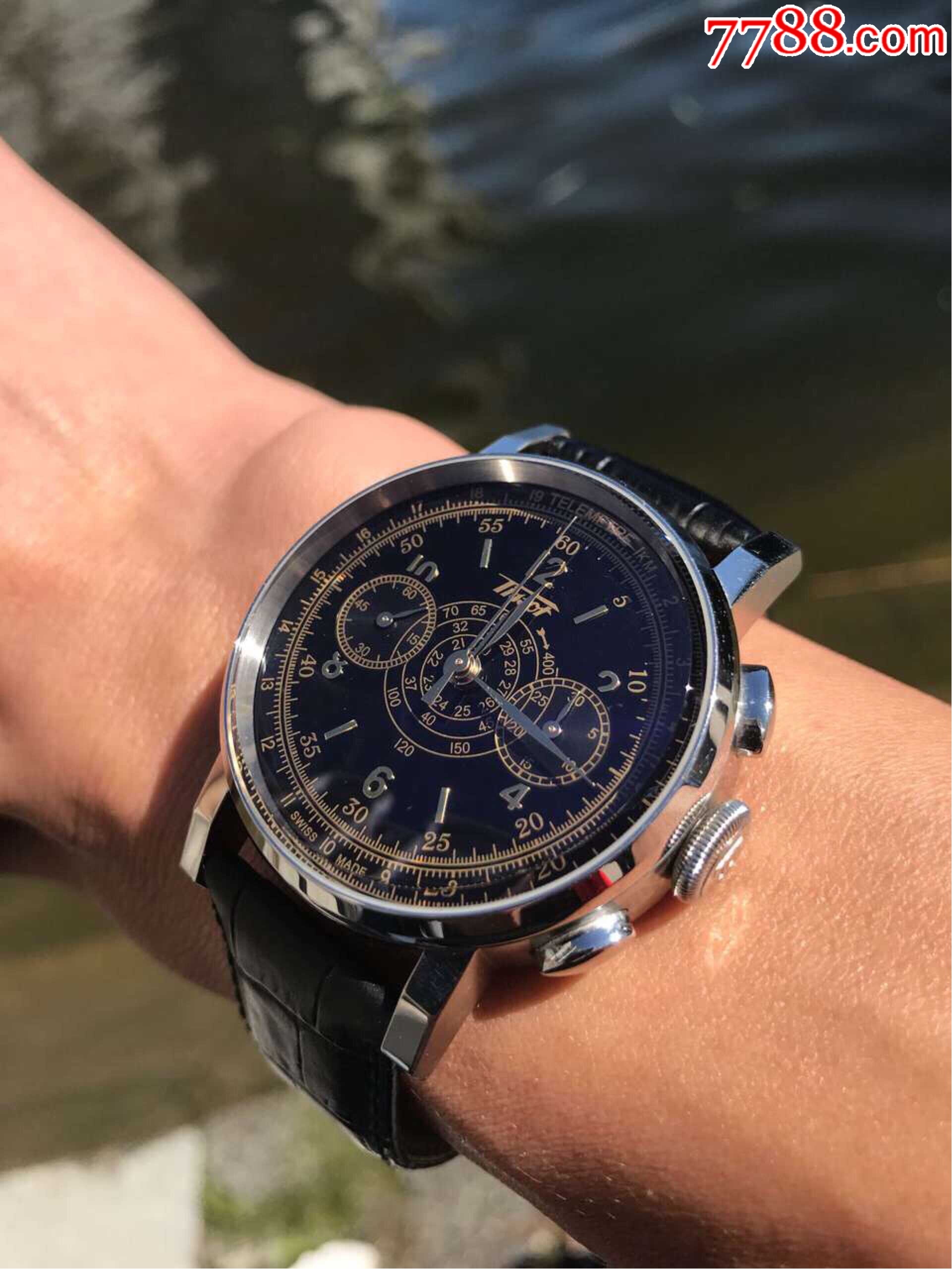 天梭1941限量复古版自动机械手表