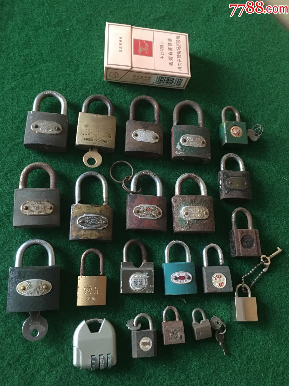 混杂旧锁21把