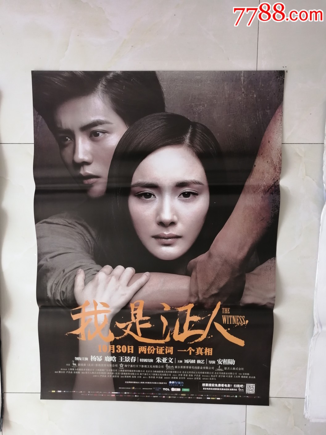 我是证人-价格:30元-se68987653-电影海报-零售-7788收藏__收藏热线