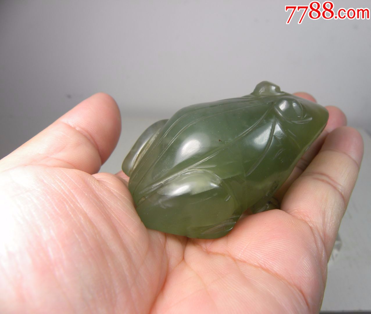 清代㊣■玉青蛙■-稀少