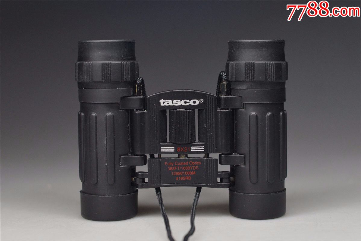 90年代中古董美国tasco迷你袖珍双筒望远镜8x21高清便携8倍八倍