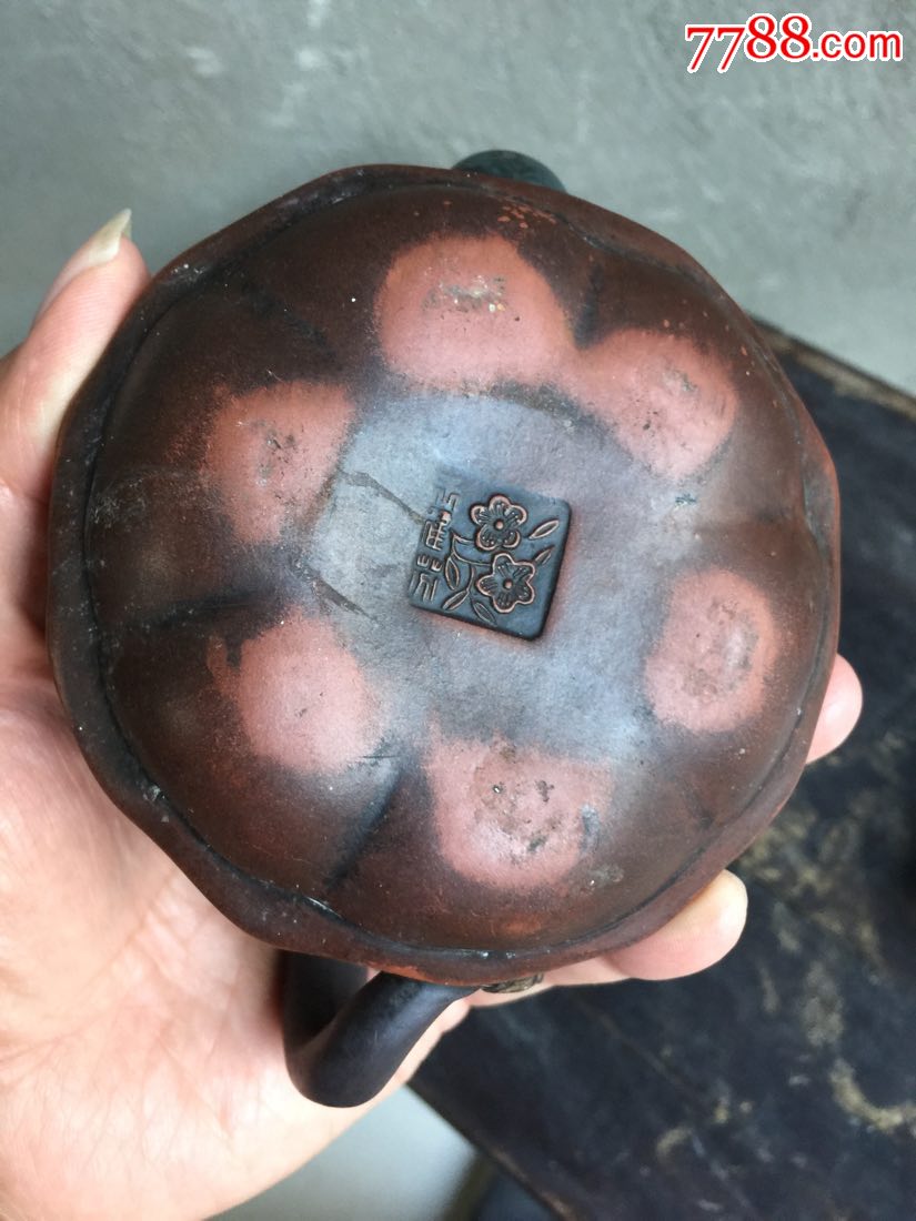 王建芬款紫砂壶(名家制壶)做工精致!-紫砂壶-7788陶器收藏