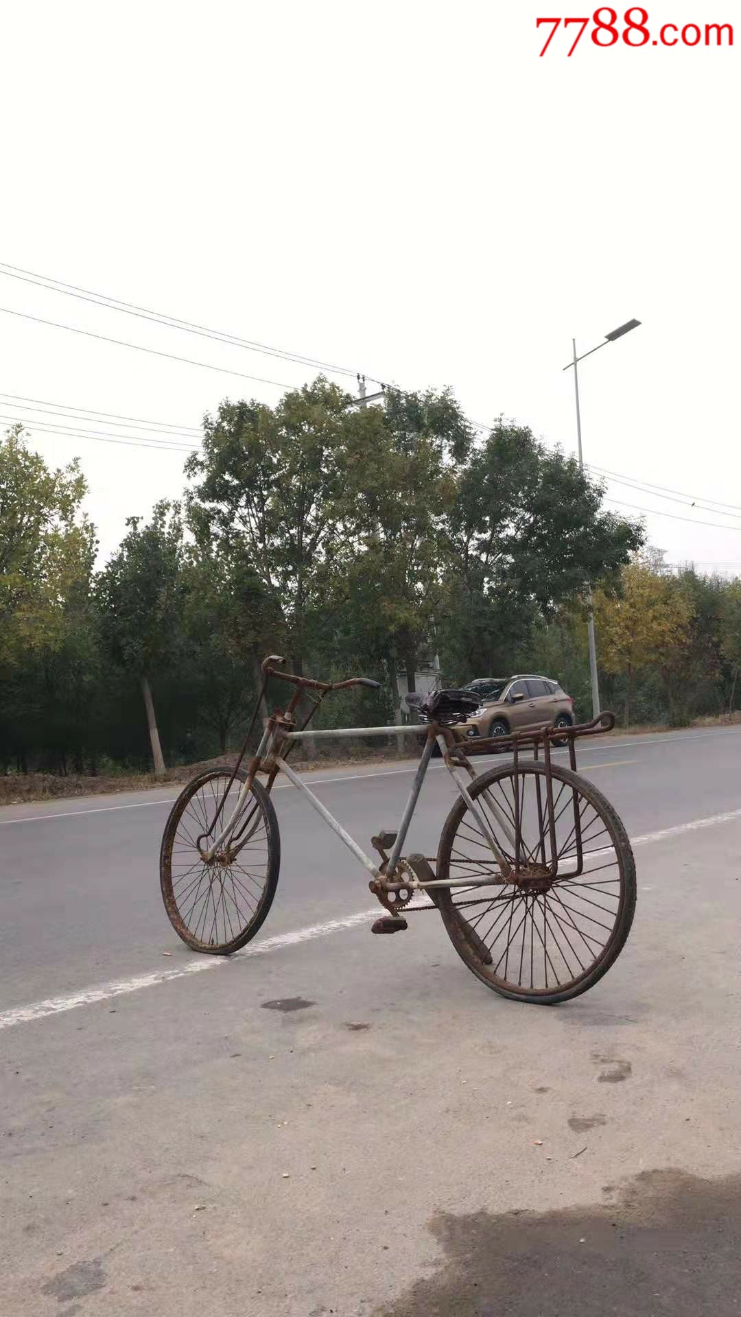 破旧自行车图片老式图片