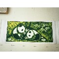 四尺蜡染工艺画《熊猫》(se69067322)_7788收藏__收藏热线