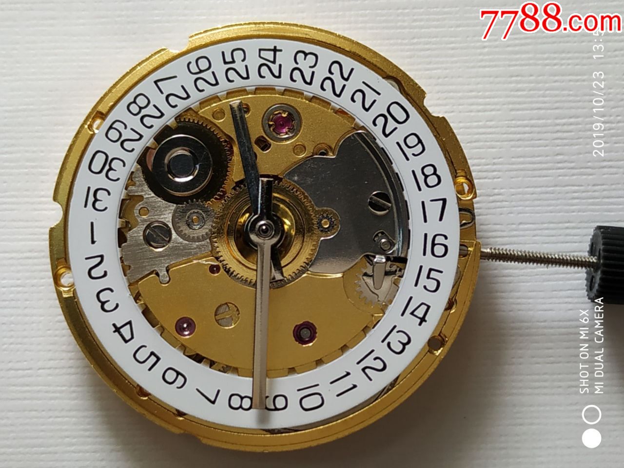2824机芯//金色