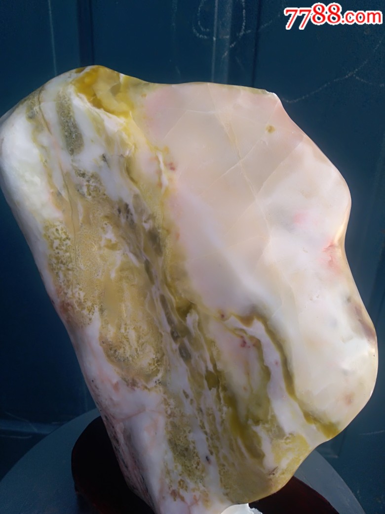 原矿石奇石七彩石原石天然石玉石