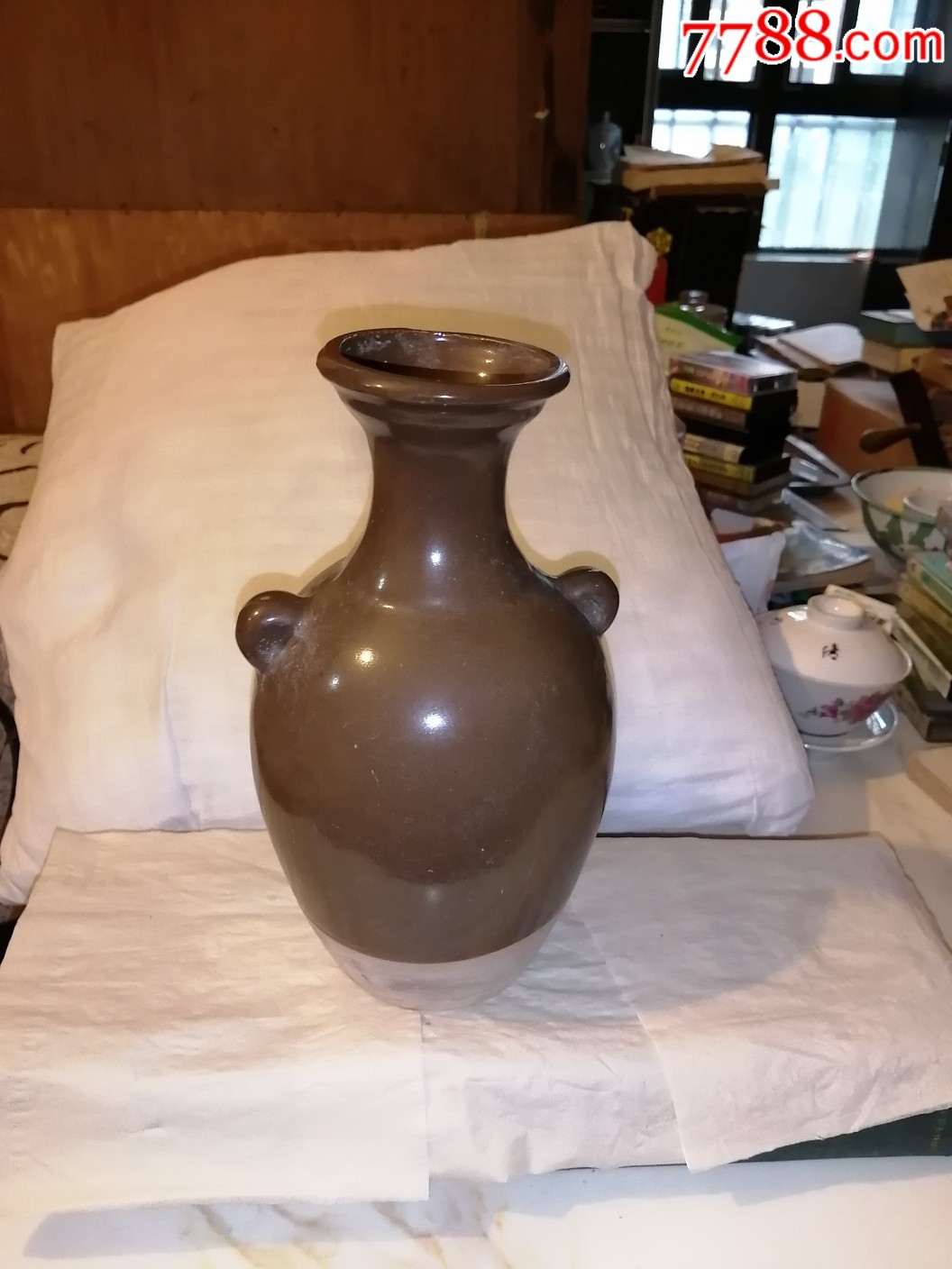 六七十年代荣昌安陶老花瓶(少见)