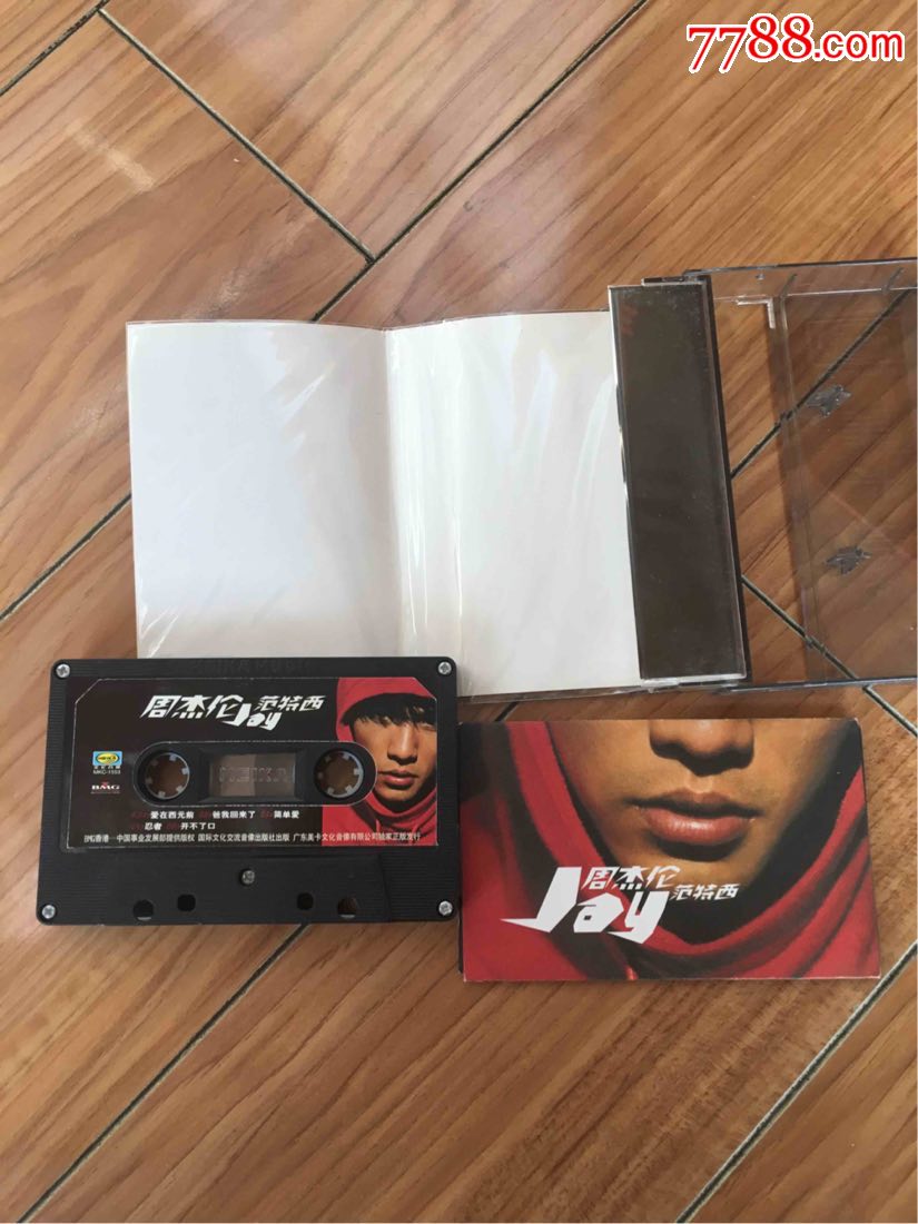 周杰伦范特西周杰伦jay-磁带/卡带-7788收藏