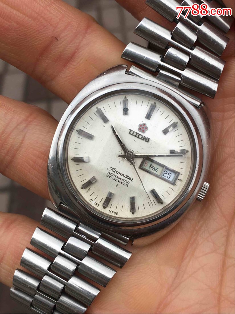 古董瑞士原装正品梅花王全自动机械男表_手表/腕表_信誉号古董钟表