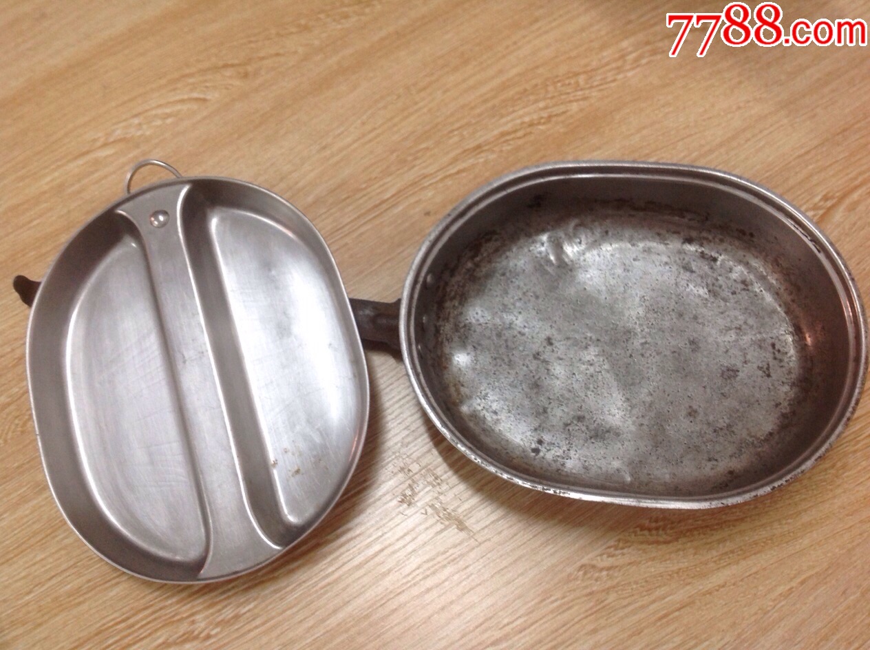 二战时期美军不锈钢饭盒.us.1944