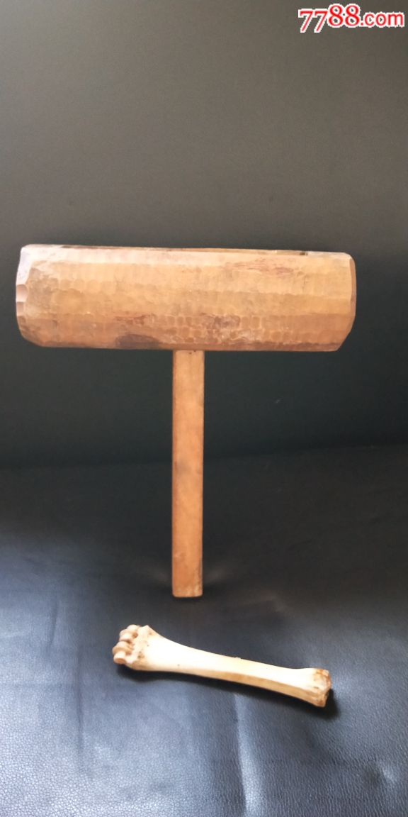 梆子泰山石敢当三美之神豆腐销售招牌吆喝工具敲击发声打击乐器梆梆梆