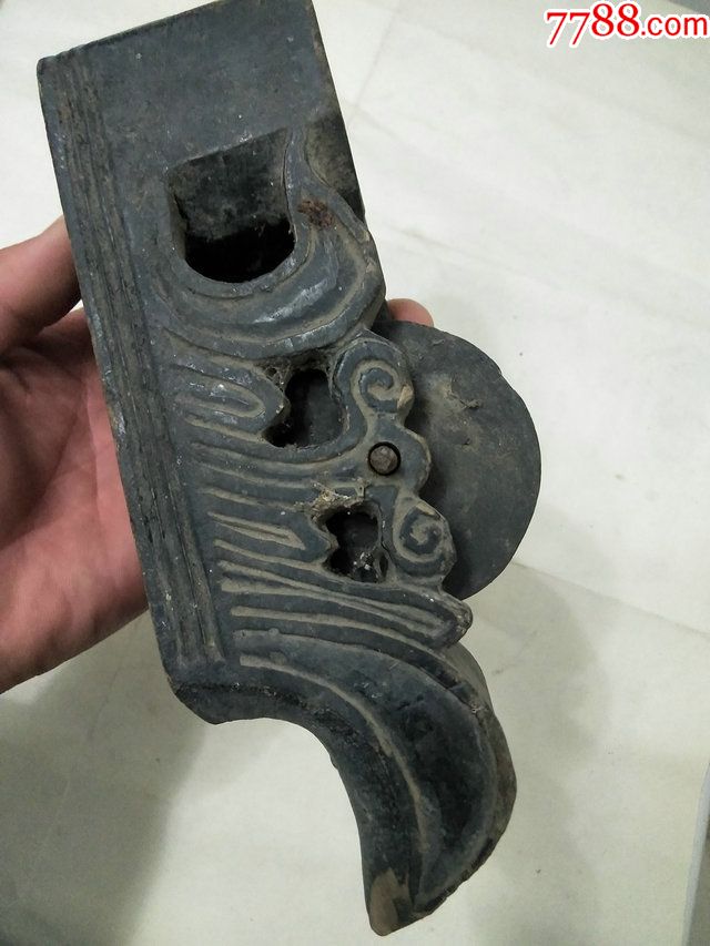 民国雕工鲁班木工工具墨斗整木雕刻的品相如图