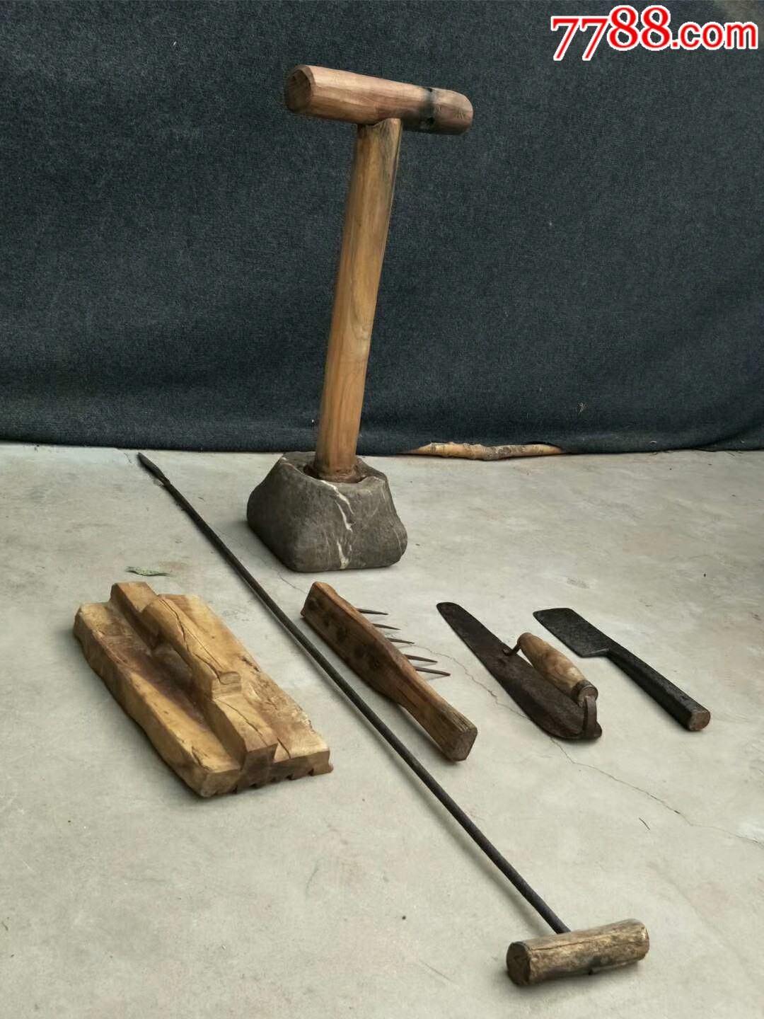 盖房子老工具一套工具齐全