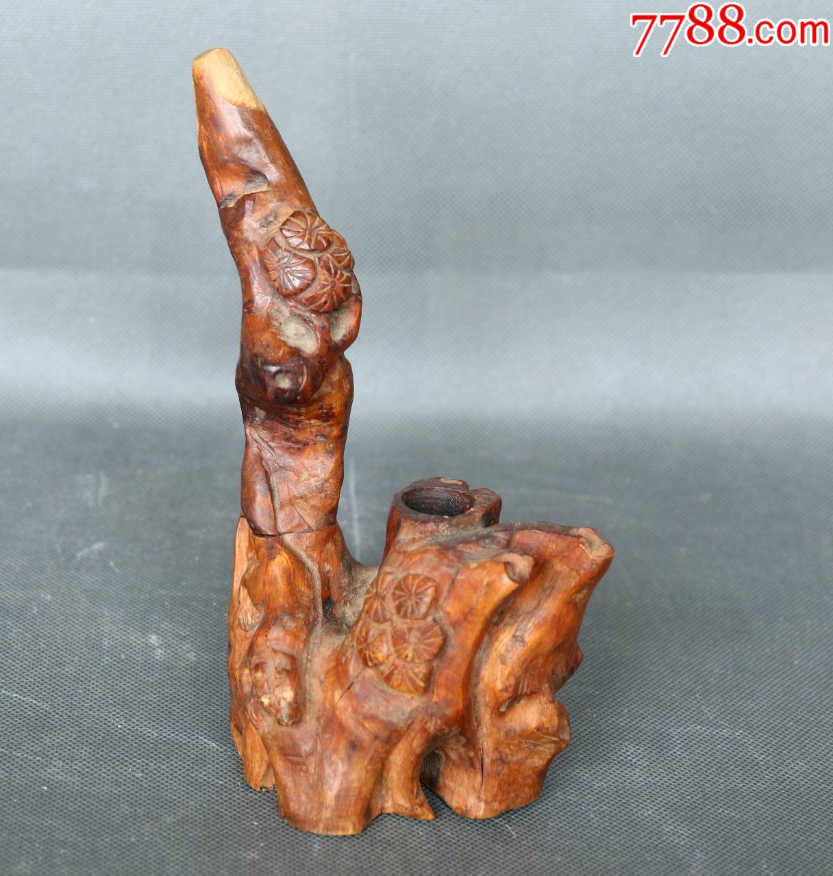 现代工艺品木雕烟斗