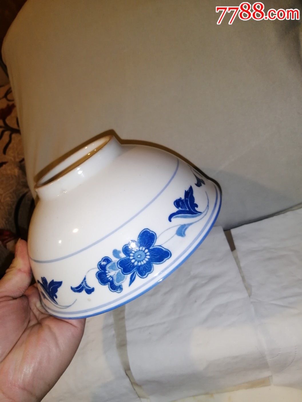 80年代青花大号老碗