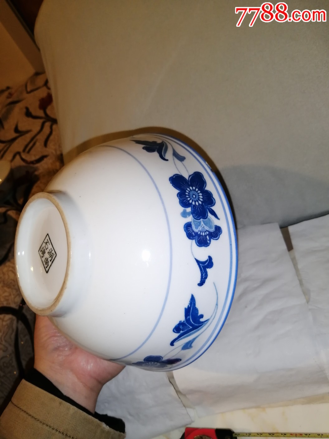 80年代青花大号老碗
