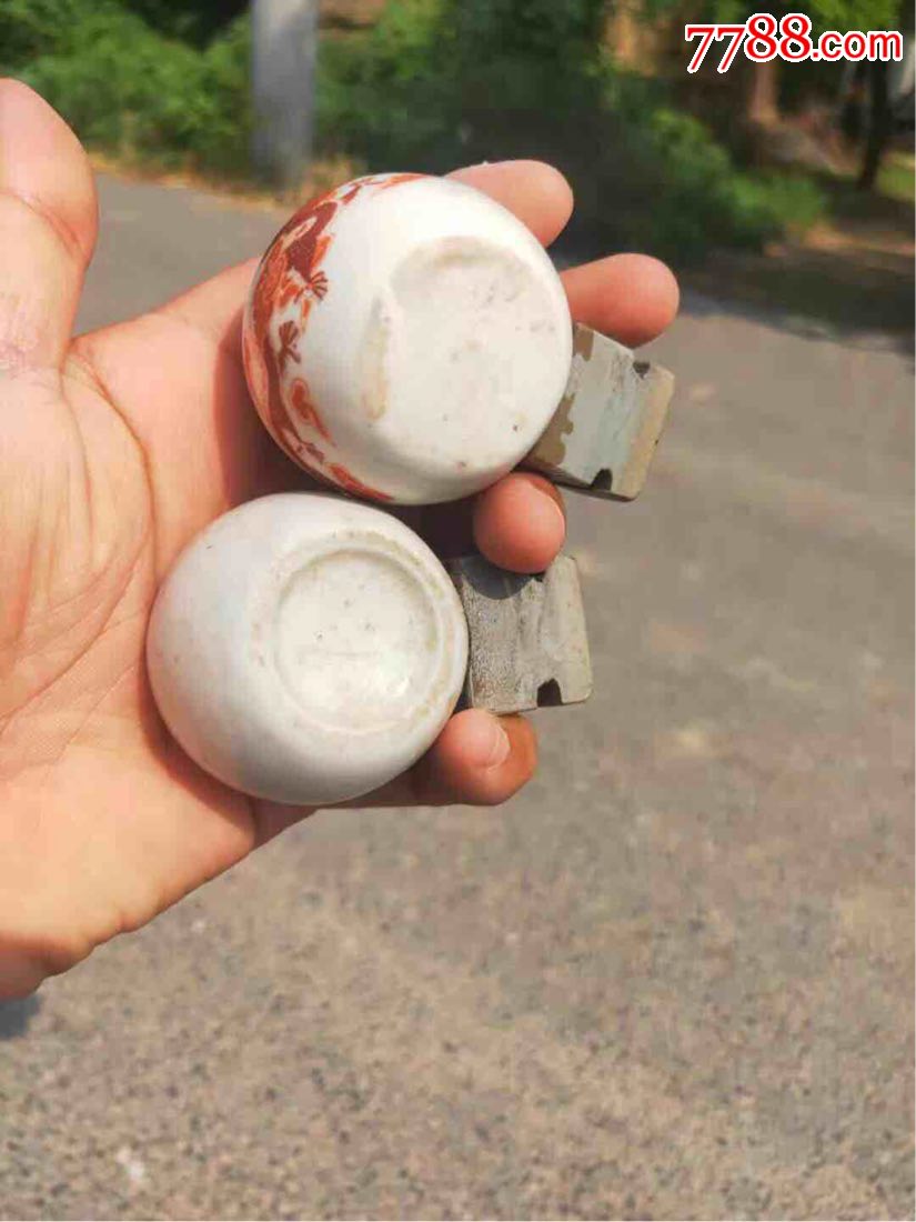 下乡收得大清民国时期老鸟食罐年代感十足品相完美漂亮图案漂亮有较高