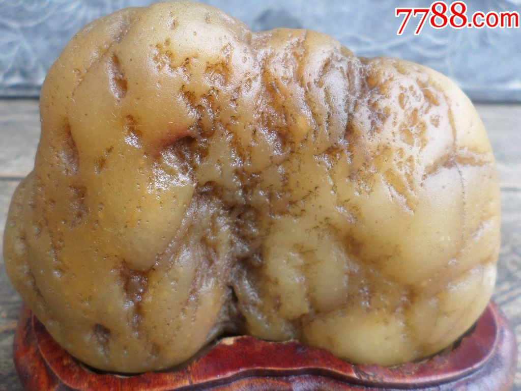 观赏奇石天然河洛玉伊洛河水冲景观原石荷花梅花黄河石图案画面石