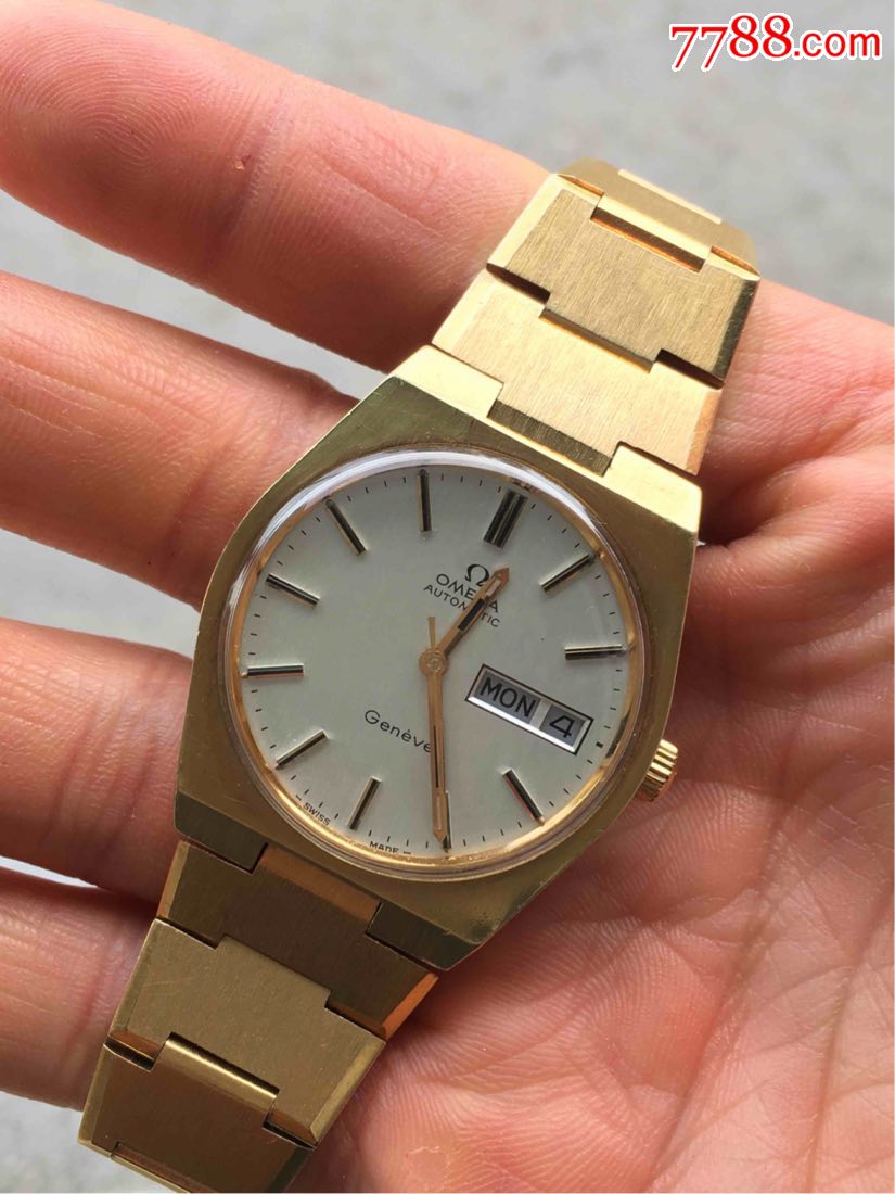 古董瑞士原装正品欧米茄日内瓦系列腕表