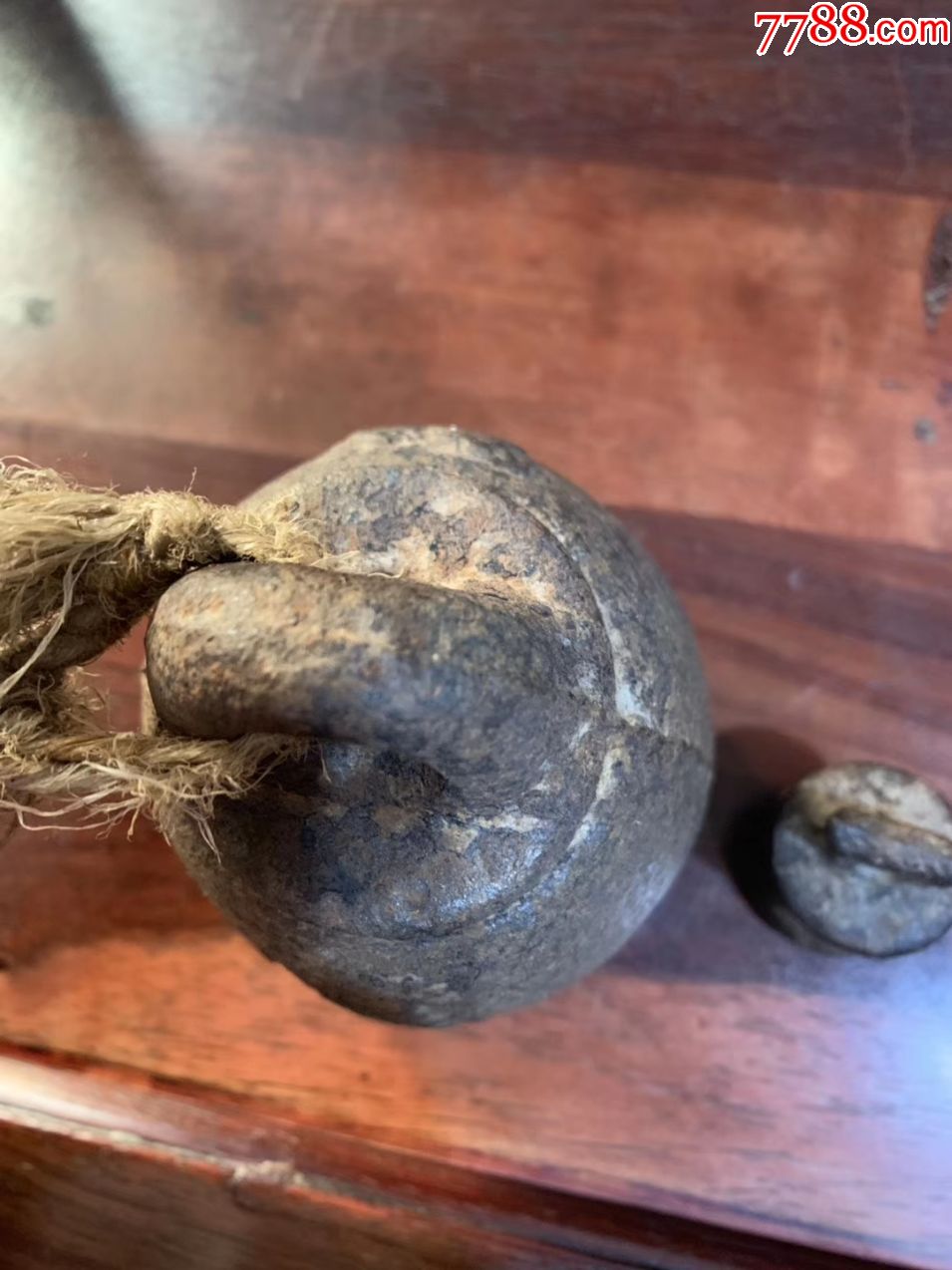 民国河北省束鹿度量衡工厂铁权铁秤砣