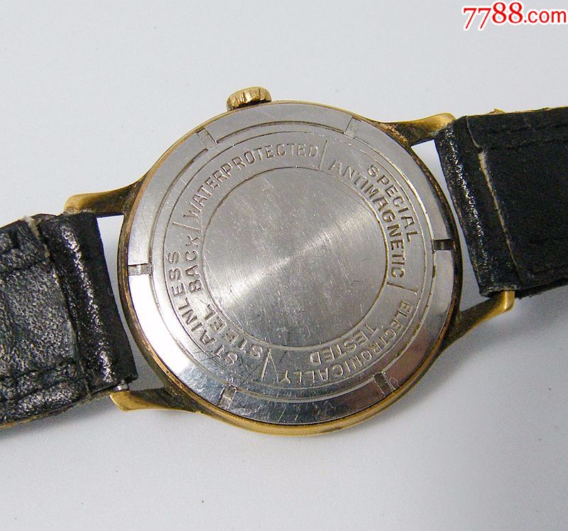 法国名表mortima高卢雄鸡-包金小三针机械表黑盘金针金字_手表/腕表