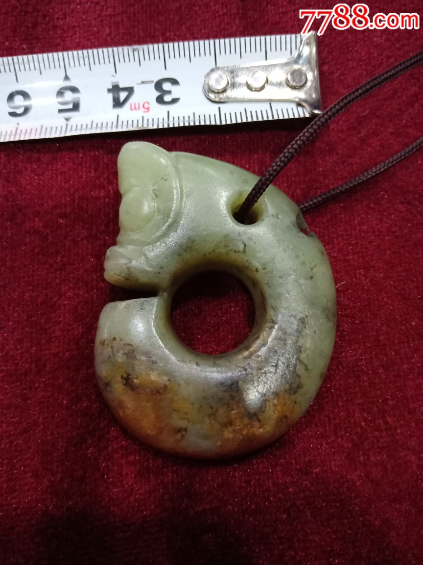 红山玉猪龙新石器时代猪龙玉高古玉猪龙