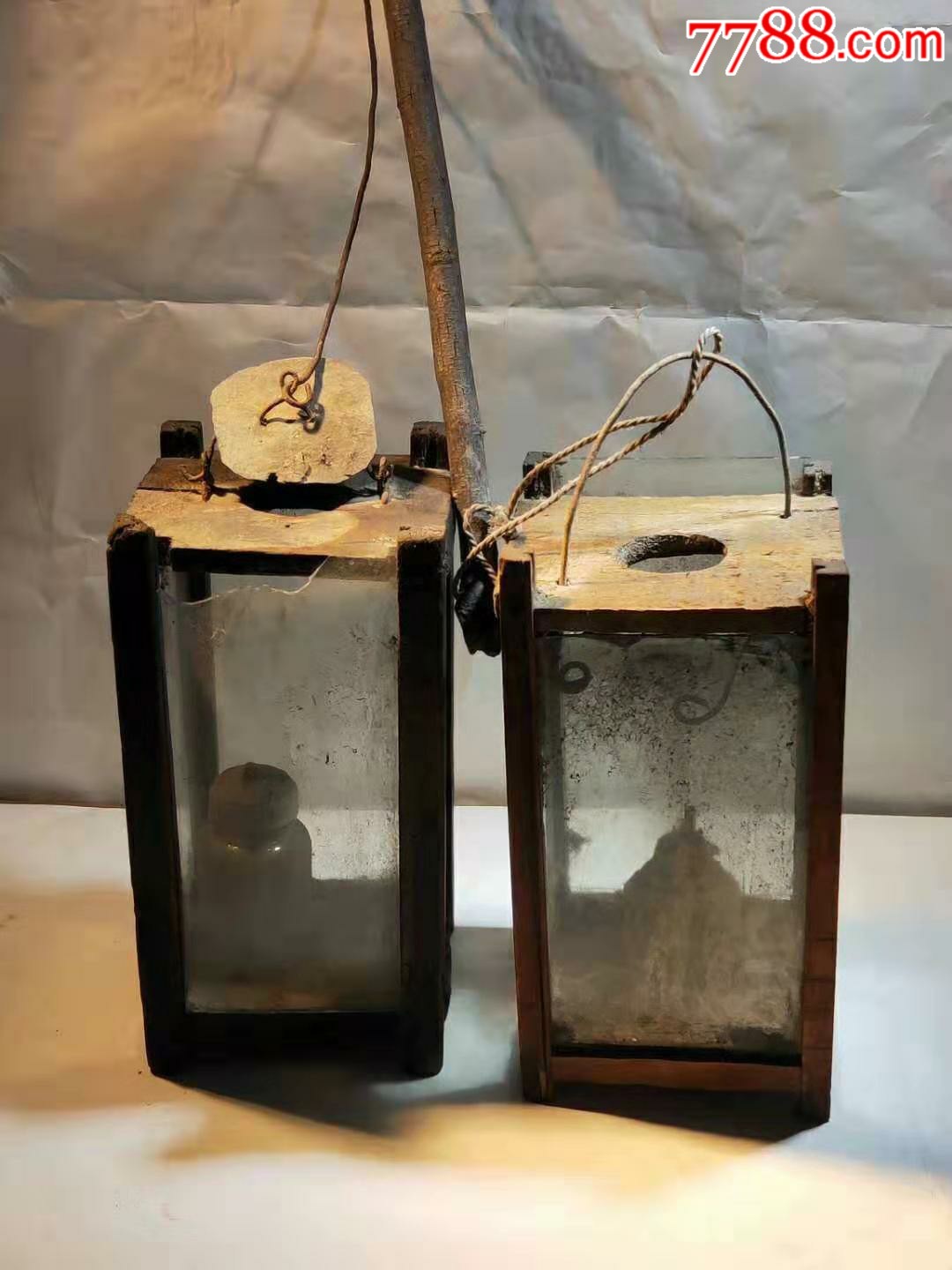 民国时期煤油灯灯罩两套