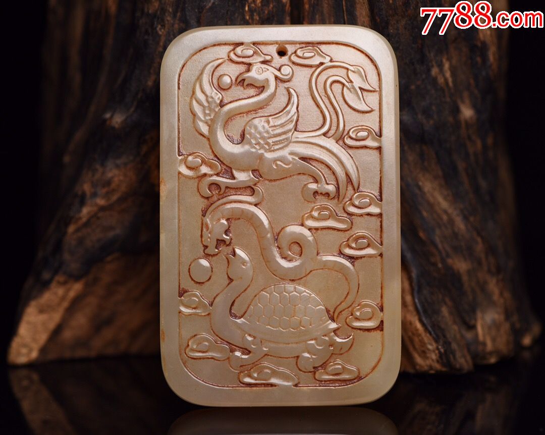 和田玉四大神兽挂牌