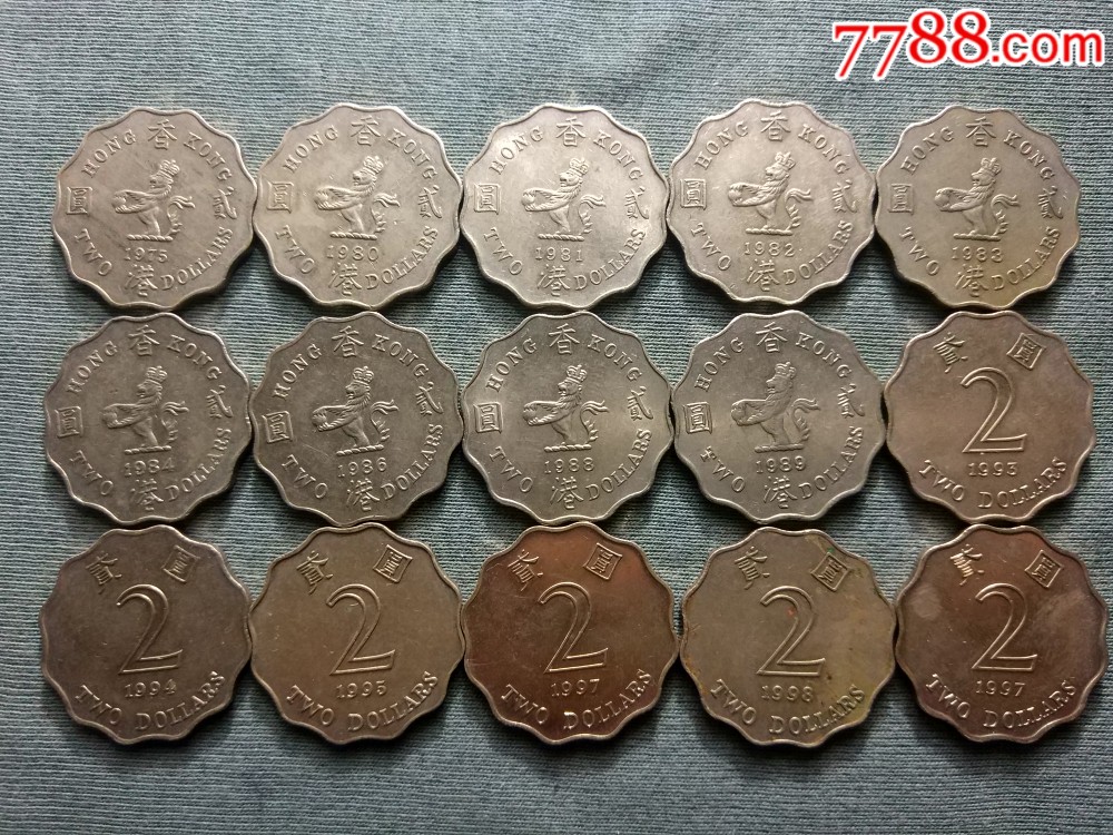 197597年香港2元1套