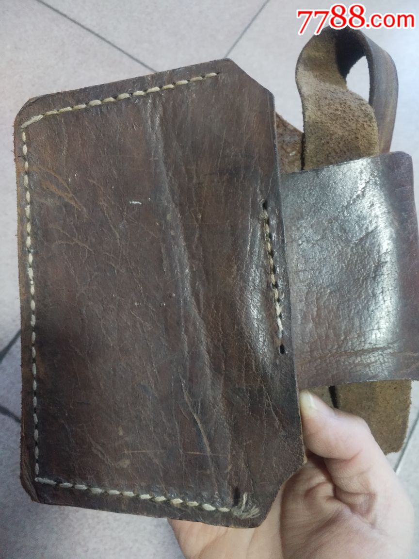 老式:牛皮电工包-工具包-7788收藏