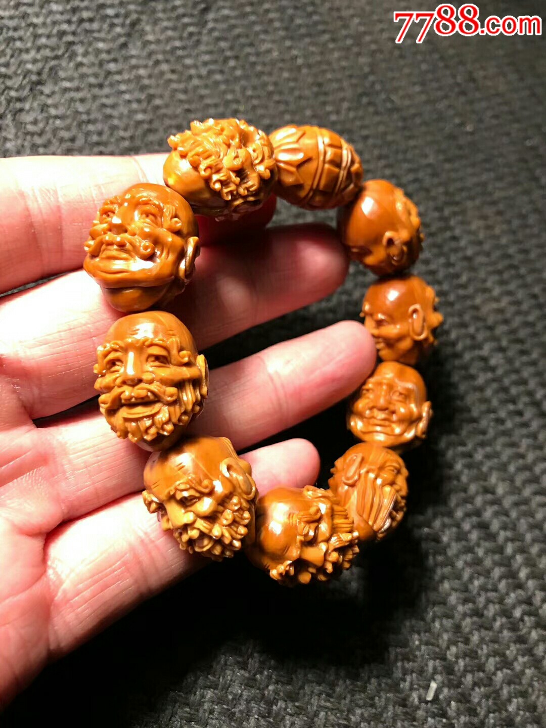 橄榄核精品【十八罗汉】手串