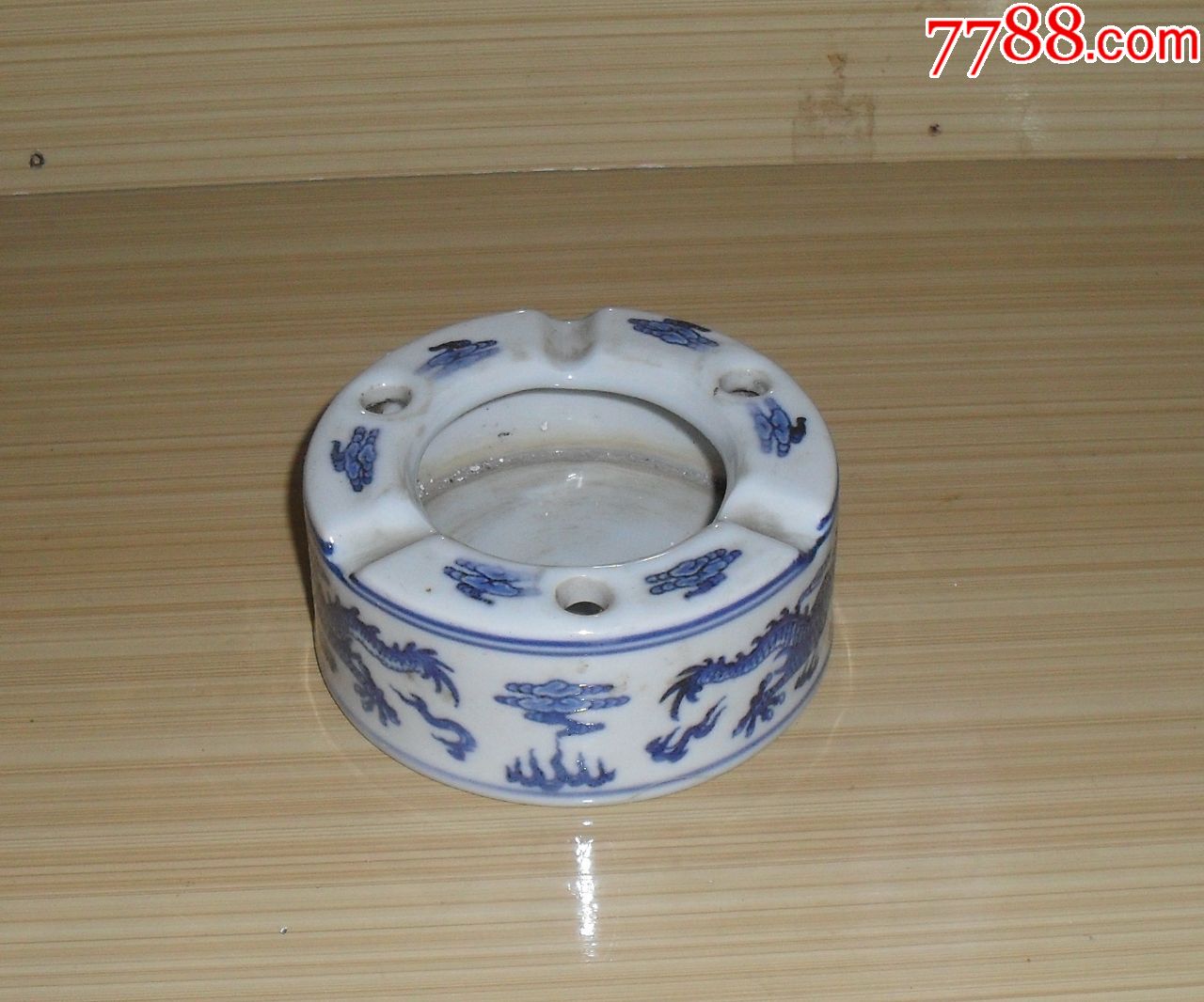 景德镇青花瓷烟灰缸