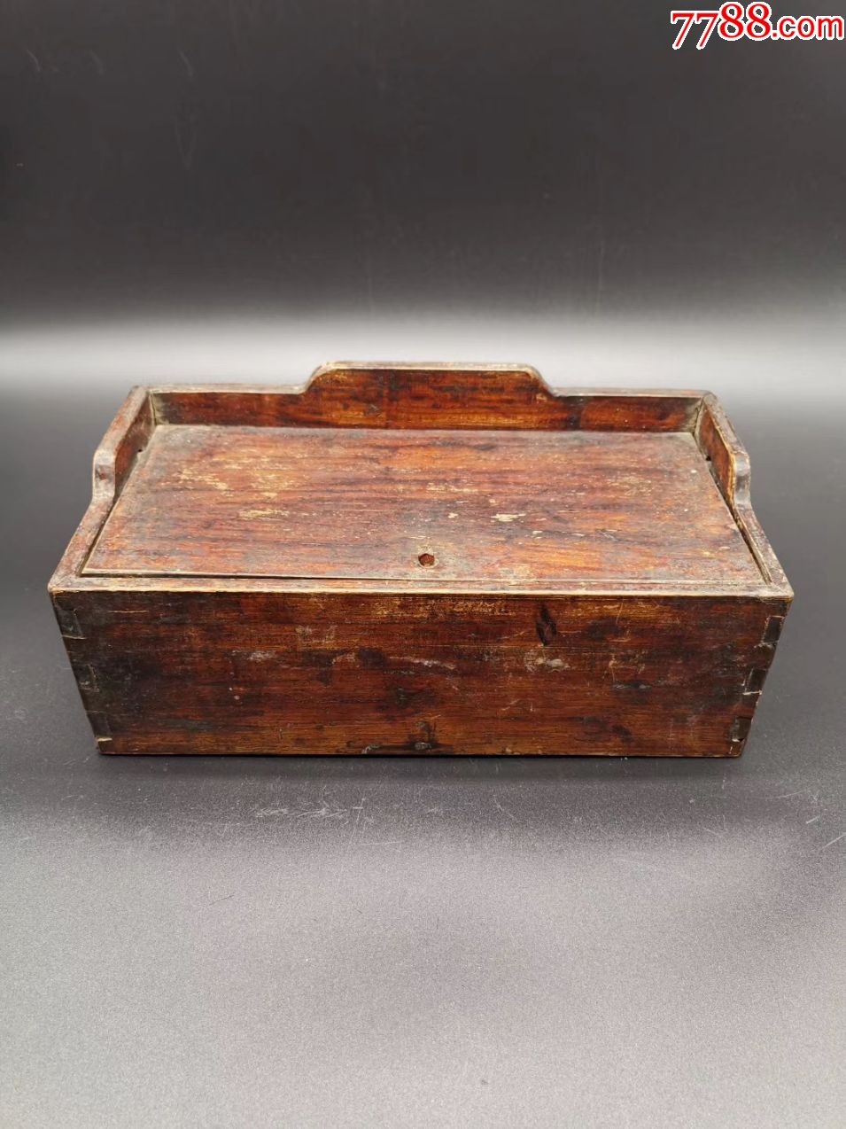 民国榉木钱箱