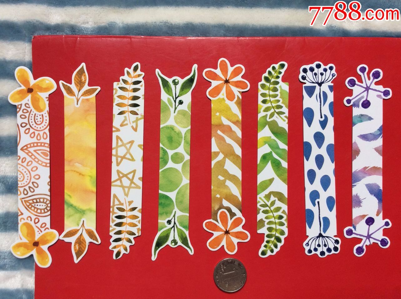 《春天来了》(整套8枚)-价格:35元-se69647543-书签/藏书票-零售-7788