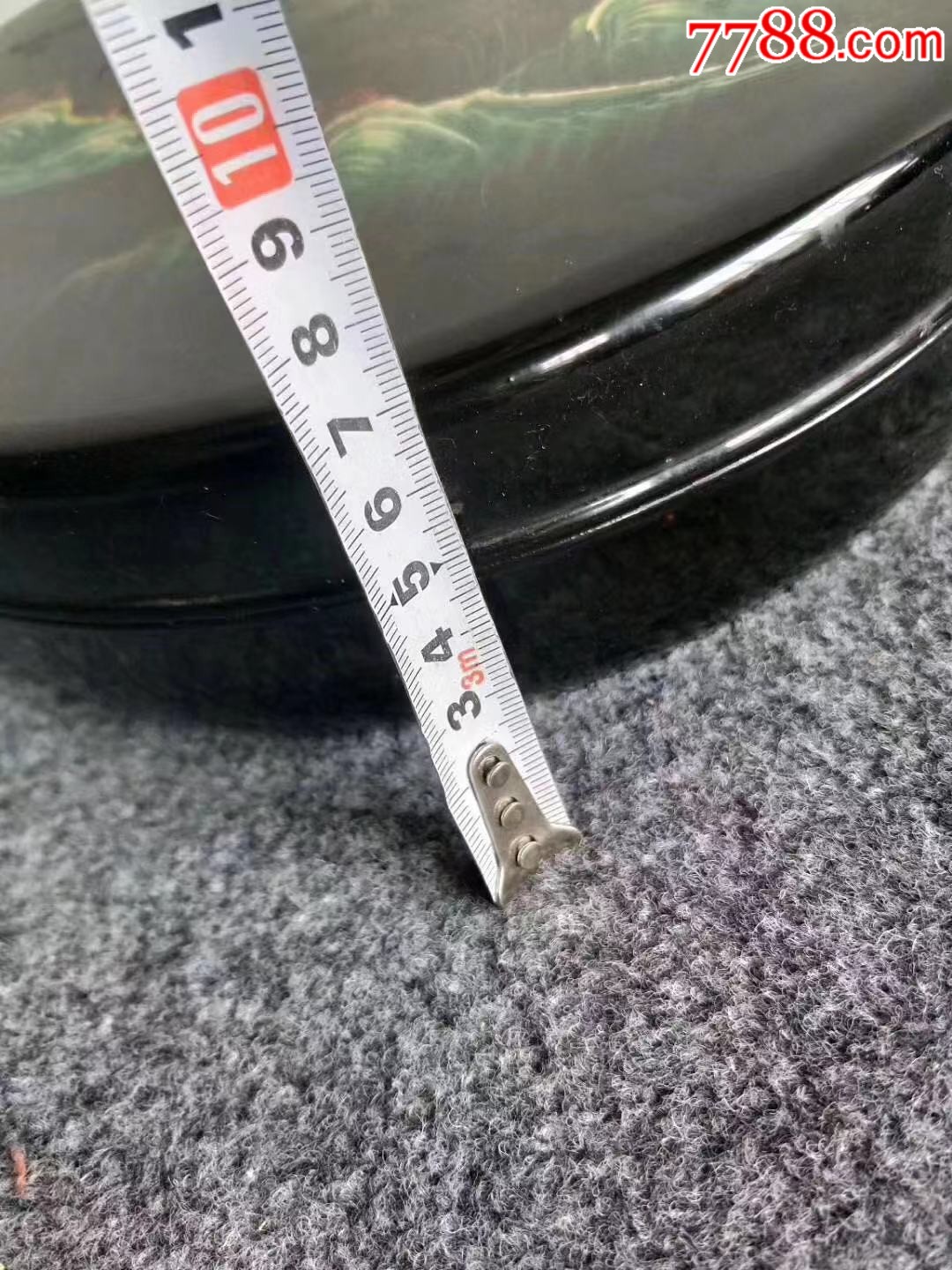 大漆果盒,完整包老直径25厘米