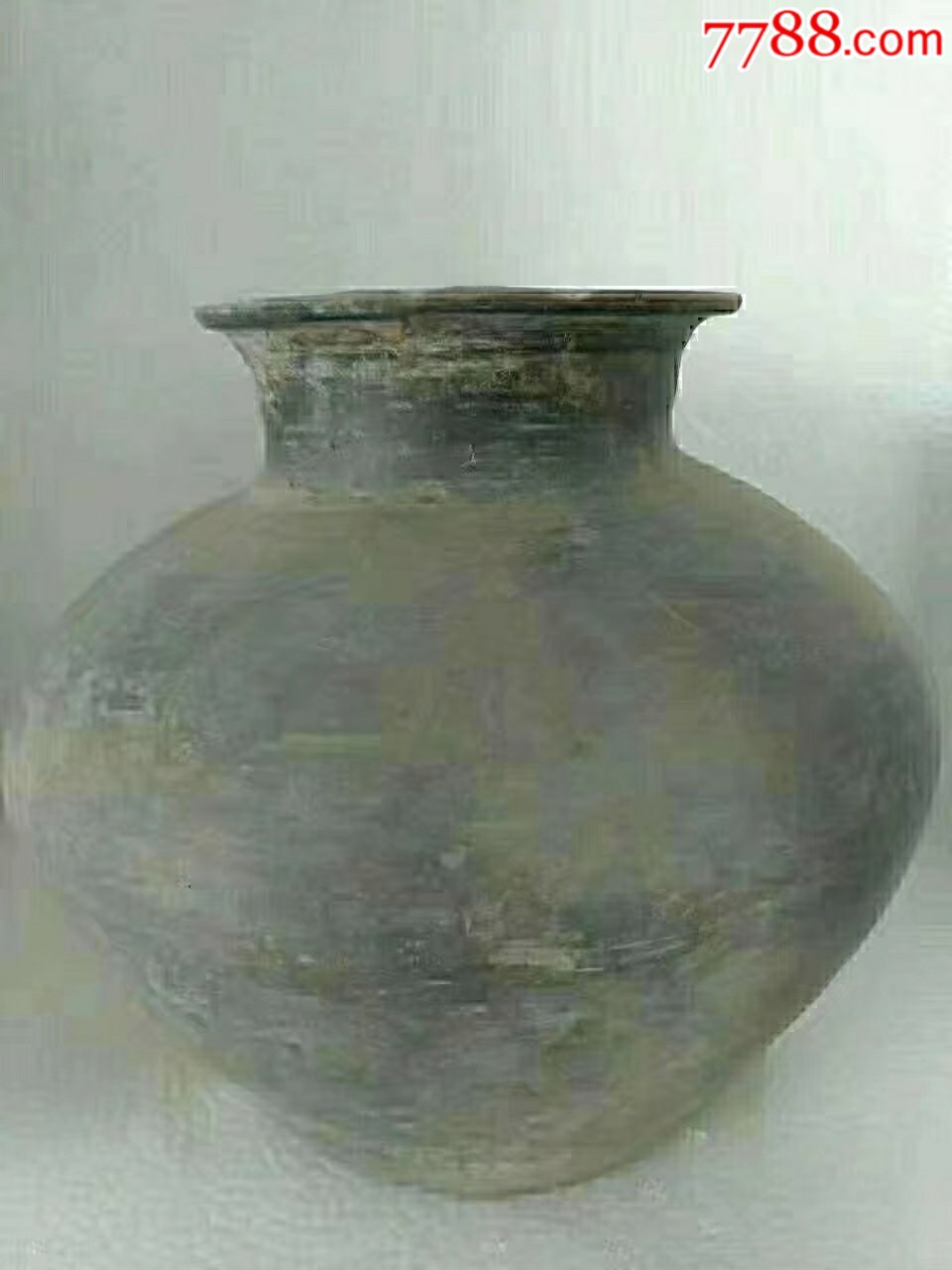 汉代陶器灰陶罐