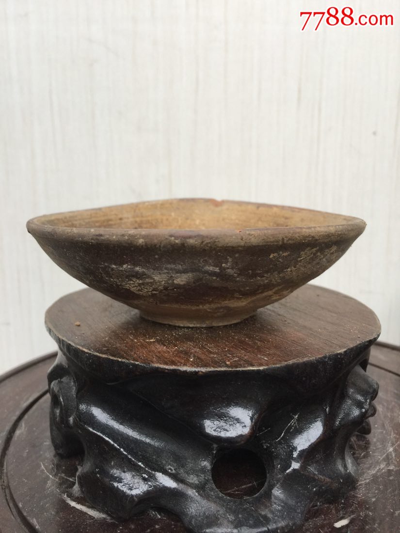 带釉唐代邛窑盏碗(保真,如假罚十)