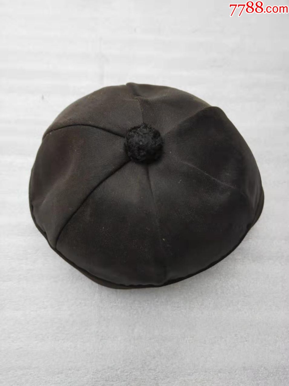 清代老烟台天后宫东面市街内恊茂永商号/捌大型号圆顶帽子