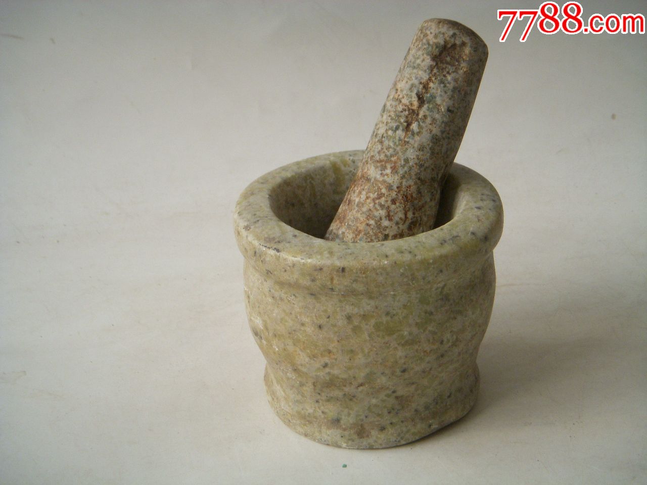 民国中医碾药石臼真品老货完好_价格199元【丹崖堂】_第1张_7788收藏