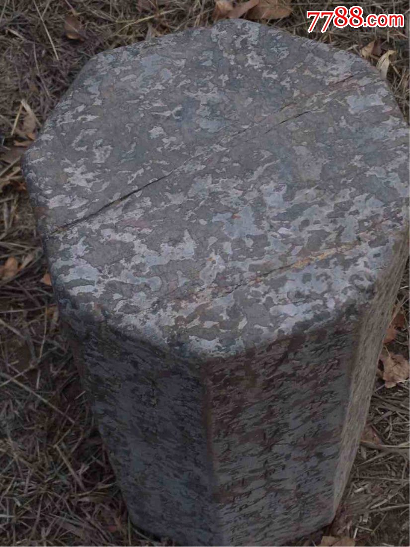 河南下乡所得老青石佛柱包老年代已久小残.包老