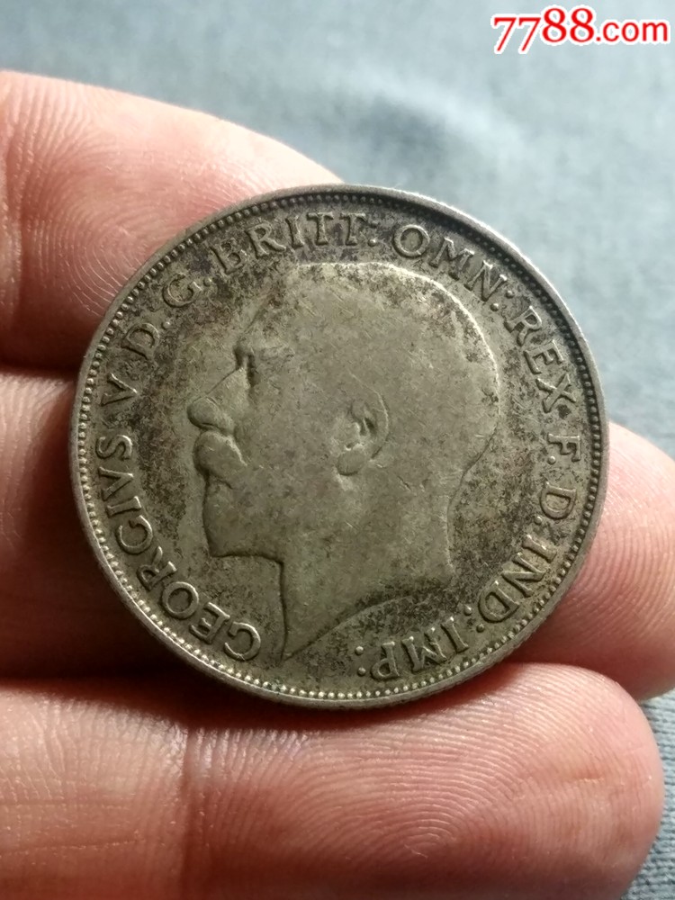 外国银币～1922年英国2先令_价格50元_第1张_7788收藏__收藏热线