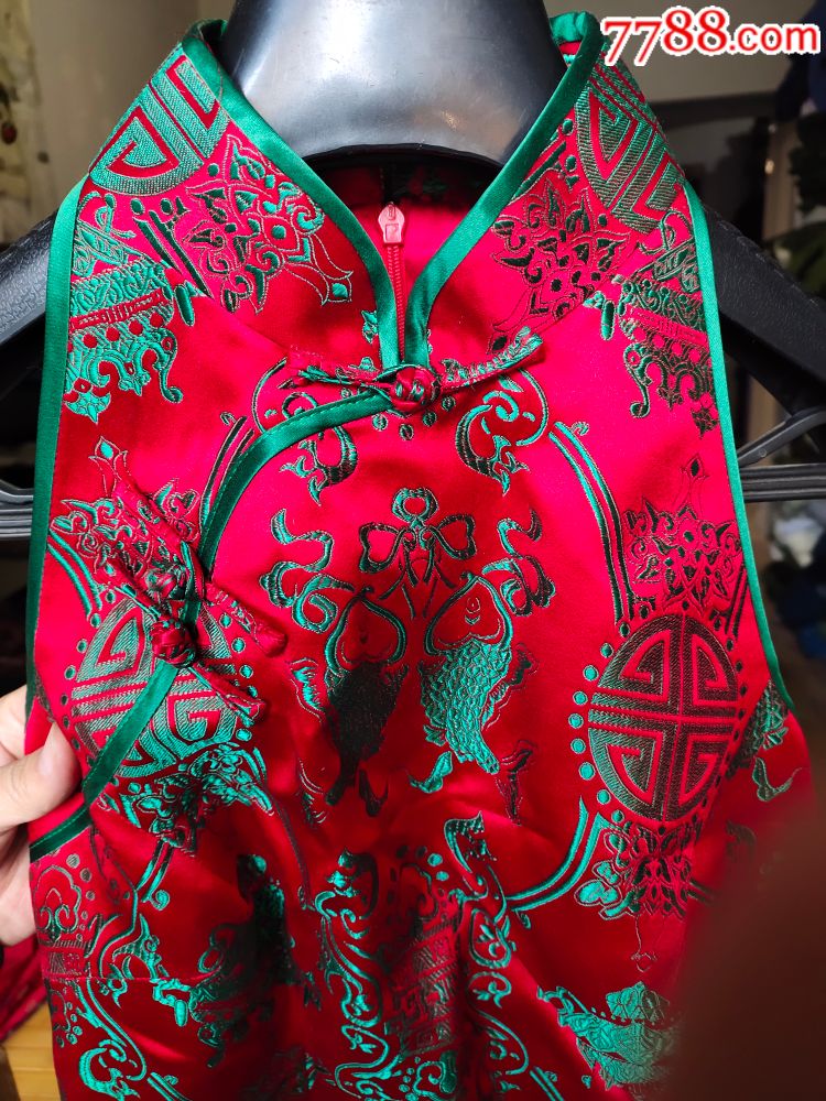 瑞蚨祥缎子旗袍