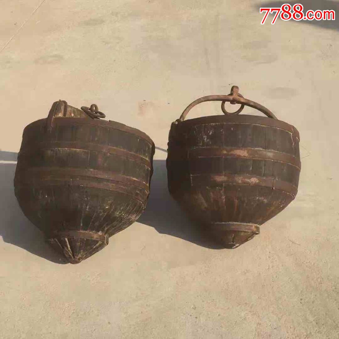 民国辘轳倒灌包存完整漂亮