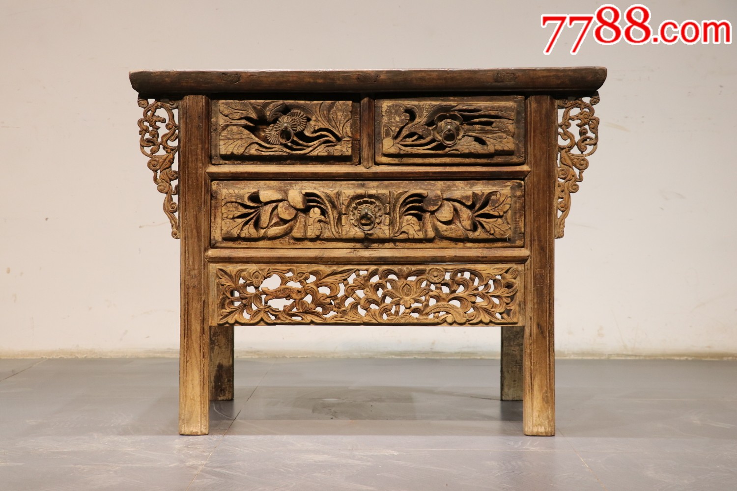 明代精品榆木供桌做工精致完整牢固