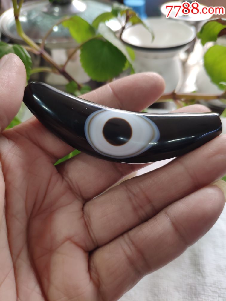 纯天然天眼西亚旁系天珠