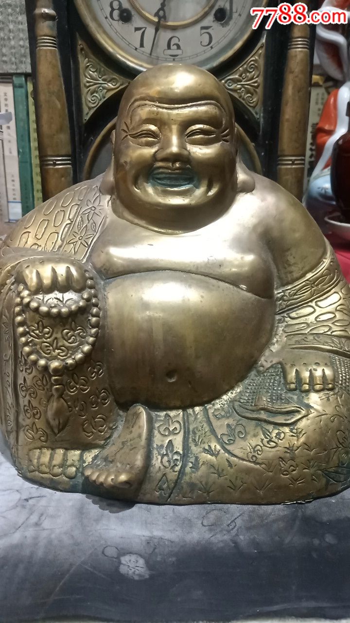 大弥勒佛_铜像/铜佛像_古老转神【7788收藏__收藏热线】
